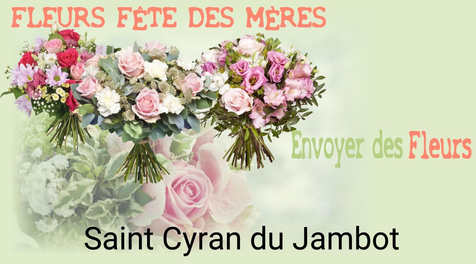 Bouquet de Fête des Mères livré à Saint-Cyran-du-Jambot
